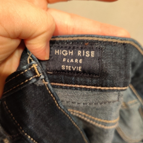 Lucky Brand Women's High Rise Stevie Flare Dark Wash Jeans 16/32 Western Rodeo - Picture 3 of 9